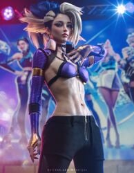 1girls 2025 3d akali akali_jhomen_tethi alternate_version_available banner bare_midriff clothed clothed_female detailed_background female female_only image_set k/da_all_out_akali k/da_all_out_series k/da_series midriff mrvargas no_nude no_nudity non-nude non_nude solo tagme