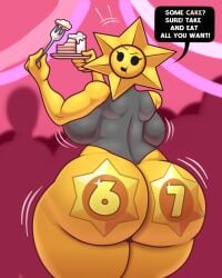 brawl babe from brawl stars by xequiel