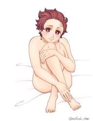 1cuntboy absurdres black_hair blush brown_hair cuntboy cuntboysub demon_slayer earrings femboy feminine feminine_ass feminine_body feminine_cuntboy feminine_intersex feminine_pose girly highres intersex jewelry kamado_tanjirou kimetsu_no_yaiba long_hair nude panini_(mollusk_chan) red_eyes red_hair rule_63 scar scar_on_face scar_on_forehead sissy smile trap twink twitter_username