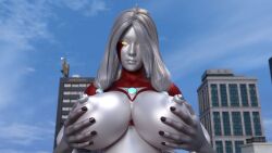 3d large_breasts pregnant pregnant_female ultraman_(franchise) ultrawoman yoidore