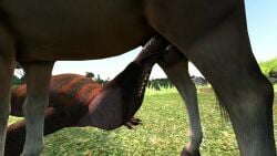 3d ambiguous_gender animated ark_survival_evolved equine equine_penis fellatio feral feral_on_feral horse horse_penis horsecock lizard low_quality low_res lowres megalania mp4 rabidus sound source_filmmaker tagme video