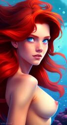ariel from disney by simulacra
