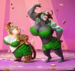 alternate_version_available ass_bigger_than_body ass_bigger_than_breasts ass_bigger_than_head benjamin_clawhauser big_ass big_breasts big_butt bra breasts_bigger_than_body breasts_bigger_than_head breasts_bigger_than_torso chief_bogo disney female female_only furry genderswap hourglass_figure huge_ass huge_breasts hyper_ass hyper_breasts large_breasts multiple_girls rule_63 screencap screenshot screenshot_edit tagme underwear venjiiart zootopia