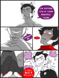 comic cronus_ampora dialogue gay homestuck kankri_vantas male ms_paint_adventures punpunichu tagme troll