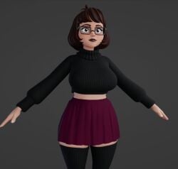 1girls 3d 3d_(artwork) a_pose big_breasts black_lipstick bottom_heavy breasts brown_hair busty canine caucasian caucasian_female curvaceous curvy curvy_figure digital_media_(artwork) eyebrows eyelashes eyes female female_focus goth goth_girl hair hanna-barbera hips hourglass_figure huge_breasts human legs light-skinned_female light_skin lips nerdy_female scooby-doo short_hair smitty34 thick thick_legs thick_thighs thighs top_heavy upper_body velma_dinkley voluptuous waist wide_hips