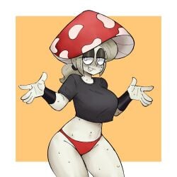 fungi garp_sand mom_(garp_sand) mushroom_humanoid original_character tagme