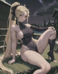 ai_generated female high_heels ino_yamanaka naruto naruto_(series) naruto_shippuden solo stable_diffusion