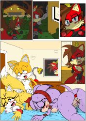 anal_insertion fiona_fox insertion masturbating_while_watching masturbation night outside_masturbation perci_the_bandicoot raianonzika sonic_(series) sonic_the_hedgehog_(series) tails threesome voyeur watching_masturbation zooey_the_fox