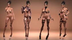 1futa 3d 3girls afro-native athletic athletic_female big_breasts breasts brown_body brown_skin busty cd_projekt_red chest cleavage curvaceous curvy curvy_figure cyberpunk cyberpunk_(series) cyberpunk_2077 digital_media_(artwork) duo erection eyebrows eyelashes eyes female female_focus female_only fit fit_female futanari glowing_heels hair high_heels hips hourglass_figure huge_breasts human large_breasts legs light-skinned_female light_brown_body light_skin lips long_fingernails long_nails lower_body mature mature_female naked_footwear naked_heels naked_with_shoes_on nude panam_palmer penis platform_heels thejaderabbit thick thick_legs thick_thighs thighs toned toned_female top_heavy upper_body voluptuous waist wide_hips