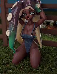 3d clothing curvy dark-skinned_female dark_skin jos_bobot marina_(splatoon) marina_(wo262) monster monster_girl solo_female splatoon video_games