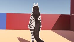 anthro female furry paper papervrc solo vrchat vrchat_avatar