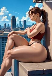 ai_generated ass big_ass big_breasts bottom_heavy breasts brown_hair brown_hair_female brunette charlychad007 claire_redfield dumptruck_ass fat_ass fat_thighs huge_ass huge_thighs massive_thighs pawg resident_evil resident_evil_2 solo thick thick_thighs thighs thunder_thighs thunderthighs wide_hips