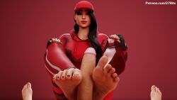 1boy 1girls 27bits 3d feet female foot_fetish foot_focus footjob fortnite fortnite:_battle_royale looking_at_viewer male male/female pov ruby_(fortnite) soles tagme toes video