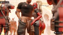 1boy 1girls 3d artist_upload athletic athletic_female big_ass big_breasts blake_lively breasts bust busty chest curvaceous curvy curvy_figure dark-skinned_male dark_skin deadpool deadpool_&_wolverine_(2024) deadpool_corps digital_media_(artwork) eskandart female female_focus headpool hips hourglass_figure huge_ass huge_breasts huge_cock interracial lady_deadpool ladypool ladypool_(blake_lively) large_ass large_breasts legs light-skinned_female light_skin marvel marvel_comics mature mature_female mexican_male pawg slim_waist thick thick_hips thick_legs thick_thighs thighs tight_clothing veiny_penis voluptuous voluptuous_female waist wanda_wilson wide_hips x-force x-men