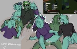 alien_boy chance_(forsaken) cosum4xxx elliot_(forsaken) forsaken gay_sex group masturbation roblox roblox_game