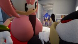 amy_rose big_breasts blowjob cucked_by_friend cuckold looking_pleasured paizuri shadow_the_hedgehog sonic_(series) sonic_the_hedgehog sonic_the_hedgehog_(series) sucking_penis titfuck titfucking titjob watching watching_sex