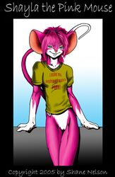 anthro bottomless female fur furry mouse nude pink pussy rodent shane_nelson shayla_the_pink_mouse ssn_inc tagme