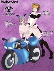 1boy ass big_breasts biohazardleonar breasts domination emikukis female from_behind hispanic_virtual_youtuber just_nova male motorcycle nipples novakukis sex spider_girl straight submissive sumisa virtual_youtuber vtuber vtubers yellow_hair