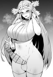 palutena from kid icarus by makin tama