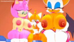 amy rose from sega by leviantan581re