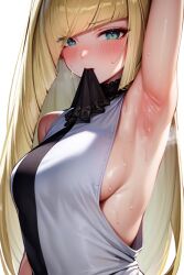 lusamine (pokemon) from nintendo by raight21