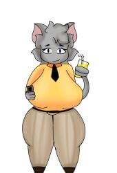 artist_request big_breasts clothed drink gun lemonade_cat robbery roblox roblox_game source_request tagme thick_thighs tower_heroes