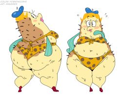 1girls ass big_ass big_butt bikini butt chubby edit fat_ass fish huge_ass mhasses mhdrawin mrs._puff nickelodeon pornthiccs45 pufferfish smooth_skin spongebob_squarepants thick_thighs underwear