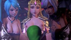 1boy 2018 3d 3girls 60fps ambrosine92 animated black_nails blue_hair breasts cia_(the_legend_of_zelda) cunnilingus hyrule_warriors lana_(the_legend_of_zelda) licking link loop majora's_mask_(object) munt_works nail_polish nintendo oral princess_zelda sex small_dom_big_sub sound spread_legs stockings straight the_legend_of_zelda video zelda_(hyrule_warriors)