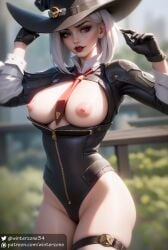 ashe (overwatch) from overwatch by winterzone
