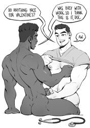 african african_male anal artist_name asian asian_male ass back_muscles bj_wood black_and_white boner clothed_male_nude_male cum cum_covered daddy dark-skinned_male dark_skin dialogue dilf dilftown doctor doctor_on_patient earring east_asian east_asian_male english_text erect_penis erection exposed_nipples facial_hair foreskin gay gay_sex hairy_chest handjob hard_on holding_penis jerking jerking_off jerkingoff jimmy_hung male male_only masturbating masturbating_self_and_another masturbation melanin monochrome muscles muscular muscular_male mutual_masturbation nipple_pinch nipple_play nipple_tweak nude pants_down partially_retracted_foreskin penis penis_size_difference penises_touching pierced_ear precum_drip schizoid shirt_lift stethoscope thick_thighs twitter_user_oc uncircumcised uncolored uncut unprofessional_behavior valentine's_day white_background yaoi