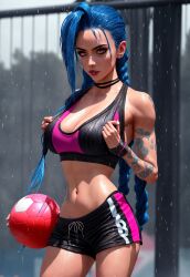 jinx (league of legends) from league of legends by roscar