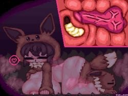 animal_penis ass-to-ass_penetration ass_to_ass canine_penis cum cum_in_pussy cum_inside eevee huge_breasts impregnation knot knotted_penis knotting knotting_position male_pokemon/female_human ovum pixel_animation pixel_art poke_kid_(pokemon) pokemon sound tagme vak_(artist) video x-ray zoophillia