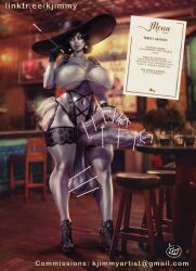 alcina dimitrescu from resident evil by kinkyjimmy