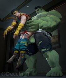 hulk from marvel by decchi t