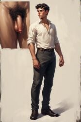 ai ai_art ai_generated athletic athletic_male ballbusting balls cock cock_and_balls_torture colorluck dick flaccid flaccid_penis male male_focus male_only nutshot penis pubes pubic_hair saggy_balls teen teen_boy teenage_boy teenager testicles twink young young_male younger_male