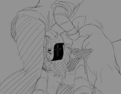 ambiguous_fingering ambiguous_gender ambiguous_penetrated ambiguous_penetration deltarune deltarune_chapter_3 fellatio irrumatio male/ambiguous male/male mettaton mettaton_ex tagme tenna_(deltarune) threesome undertale upside-down upside_down_fellatio yaizl yaizl_art