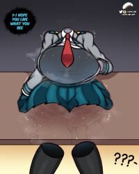 hagakure tooru (invisible) from my hero academia by paizuiri (artist)