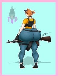 big_ass big_breasts cate_meowdy_(fortnite) from_behind tagme