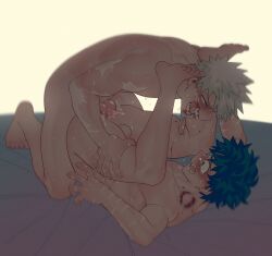 2boys anal anal_sex ass ass_focus bakugou_katsuki black_hair blonde_hair blood boku_no_hero_academia color colored deku dominant dominant_male domination eyes gay gay_anal gay_domination gay_male gay_sex green_eyes hair izuku_midoriya kyosein marking markings markings_on_body midoriya_izuku muscular muscular_male my_hero_academia my_hero_academia_(finale) penetration precum raped red_eyes sex submissive submissive_male tears uncensored yaoi