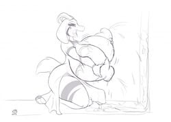asriel dreemurr from undertale by badgerben