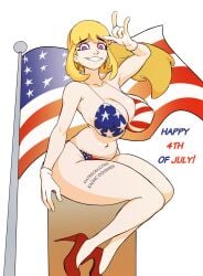 vanessa (fnaf) from 4th of july by kaonicdogmen