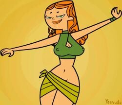 izzy (tdi) from total drama island by yenvudu