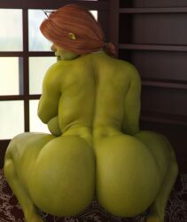 1girls 3d 3d_(artwork) apone3d areolae ass backboob bbw belly belly_button big_ass big_belly big_breasts breasts busty daz_studio dick_sucking_lips dreamworks fat_thighs female female_only freckles green-skinned_female green_skin huge_breasts large_breasts looking_at_viewer naked nipples nude nude_female nudity ogre ogress_fiona pose posing princess_fiona princess_fiona_(ogre) pussy red_hair shrek_(series) solo thick thick_hips thick_lips thick_thighs voluptuous wide_hips