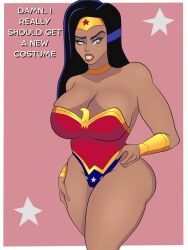 wonder woman from dc by blueartfiend
