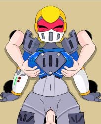 blush breasts edited gabviz holding_breast paladin rule_63 surge_(brawl_stars) vaginal_penetration