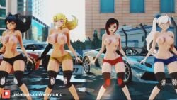 3d 4girls animated ass ass_focus big_breasts black_and_red_hair black_hair black_hair_female black_shorts blake_belladonna blonde_hair blonde_hair_female blue_shorts bouncing_ass bouncing_breasts braless breasts breasts_out bubble_butt busty butt butt_focus cybernetic_arm cybernetics dancing faunus female female_only fit fit_female gym_bottomwear gym_clothes gym_shorts gym_uniform happy hip_focus hips light-skinned_female light_skin long_black_hair long_blonde_hair long_hair long_hair_female long_white_hair longer_than_30_seconds longer_than_one_minute looking_at_viewer looking_down mmd music no_bra pac-man_ghost_dance_(minus8) perky_breasts perky_nipples presenting public public_topless red_hair red_highlights red_shorts revealing_clothes rooster_teeth ruby_rose rwby rwbymmd seducing seductive seductive_look seductive_smile shaking shaking_butt short_hair skimpy_clothes sound swaying tan tan_body tanline team_rwby teenager thighhighs thighs topless video weiss_schnee white_hair white_hair_male wide_hips workout workout_clothes yang_xiao_long yellow_shorts young