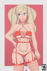 alternate_costume ann_takamaki atlus breasts female female_only nahusmash persona persona_5 solo