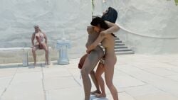 3d anal assassin's_creed_(series) assassin's_creed_odyssey balls cum dc dc_comics futa_on_futa futa_only futanari huge_cock human kassandra light_skin mortal_kombat netherrealm_studios nude penis sindel tagme tunnofun ubisoft wonder_woman wonder_woman_(series)