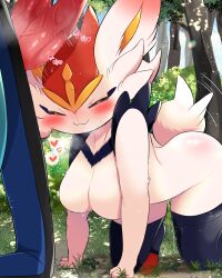 cinderace from nintendo by prrrrrrmine