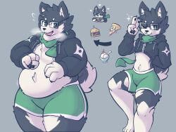 chubby cute fat food furry gyerome